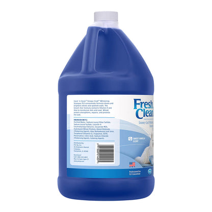Fresh `n Clean Snowy-Coat Whitening Shampoo  Sweet Vanilla  1 Gallon