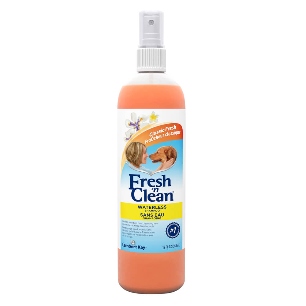 fresh 'n clean waterless shampoo  classic fresh scent  12 oz.