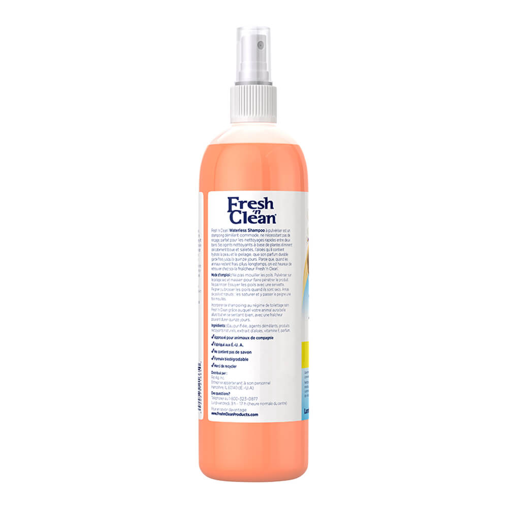 fresh 'n clean waterless shampoo  classic fresh scent  12 oz.