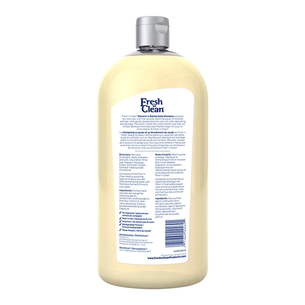 fresh 'n clean oatmeal 'n baking soda shampoo, tropical, 32 oz