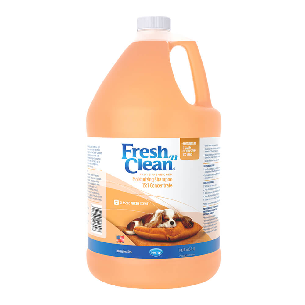 fresh 'n clean moisturizing shampoo, floral scent, 1 gallon