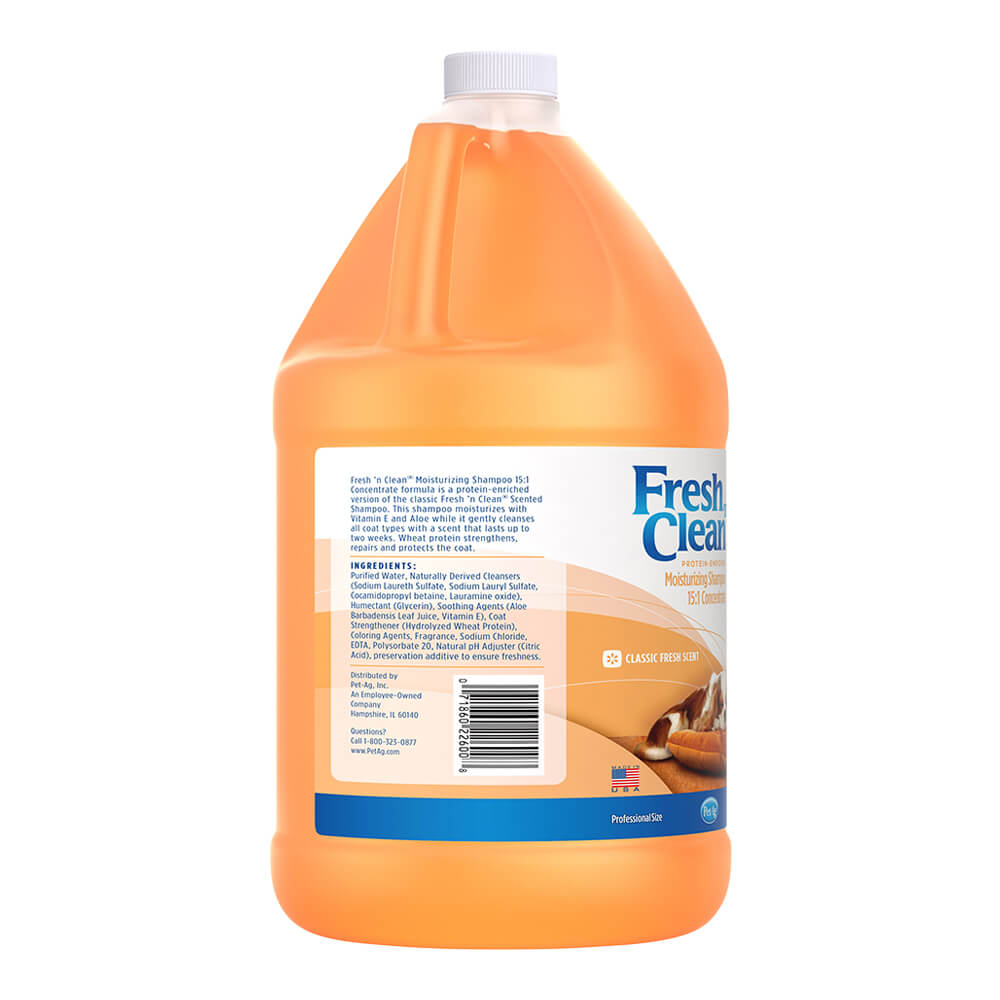 fresh 'n clean moisturizing shampoo, floral scent, 1 gallon