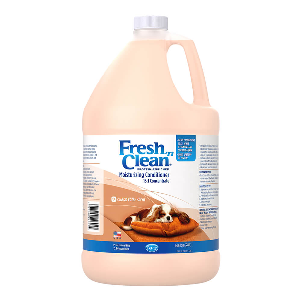 fresh n' clean conditioner 15:1 concentrate  fresh clean floral scent  gallon