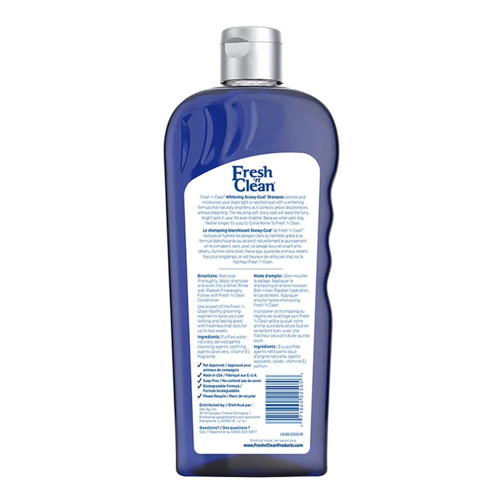 fresh `n clean whitening shampoo  18 oz