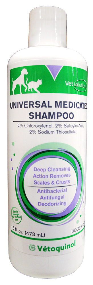 Vet Solutions Universal Medicated Shampoo  16 fl oz