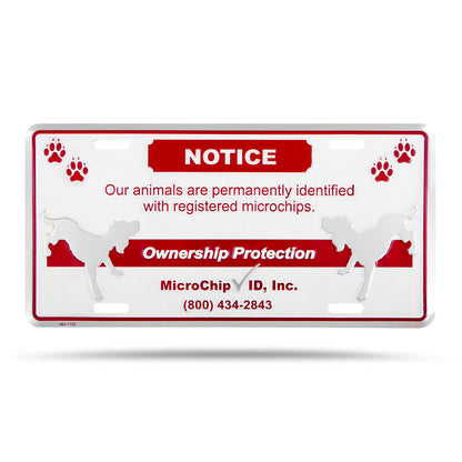Avid Small Fence Sign  6" X 12"