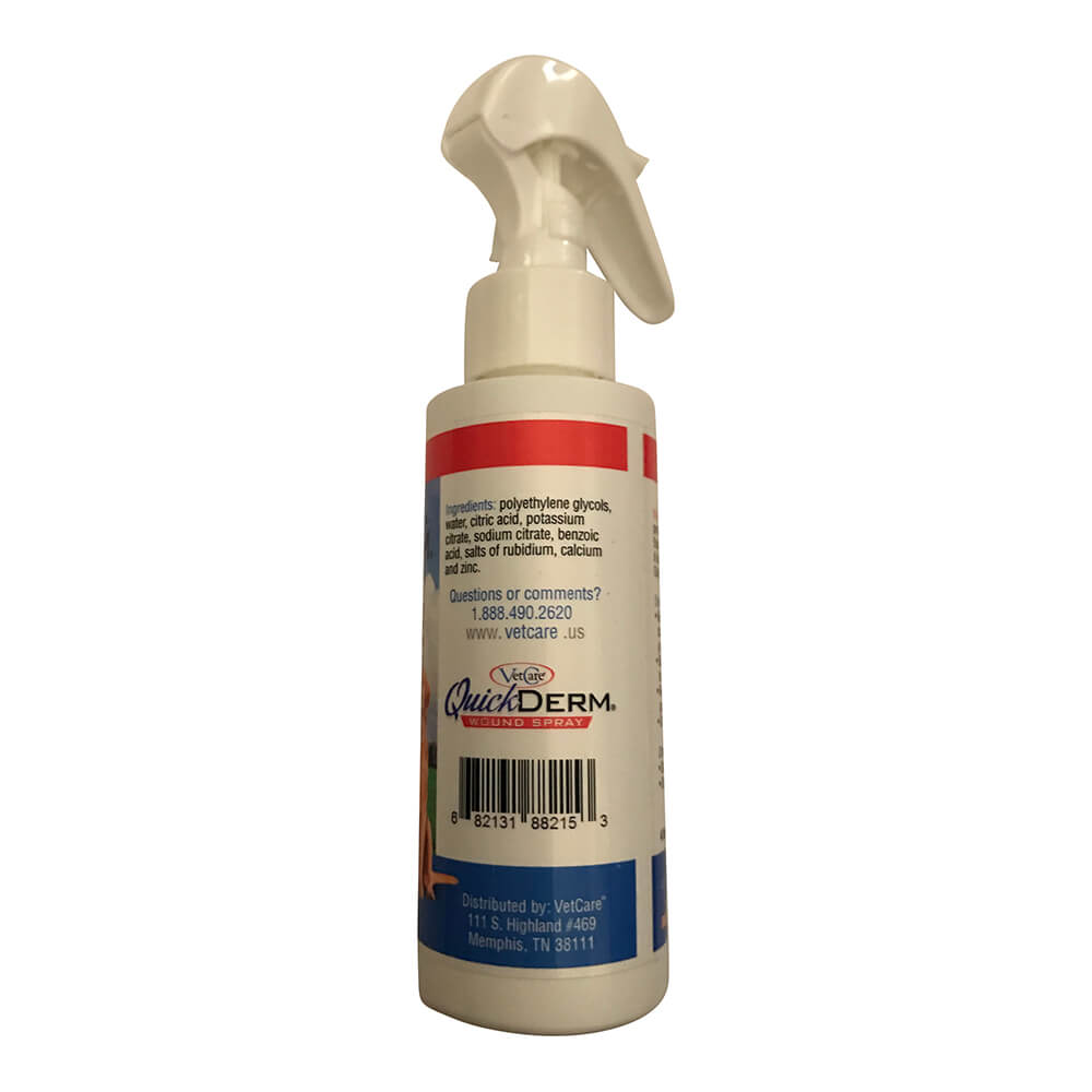 quickderm wound spray  4oz