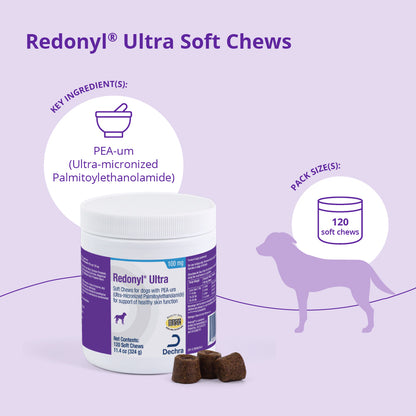 Redonyl Ultra Soft Chews for Dogs, 100 mg, 120 ct