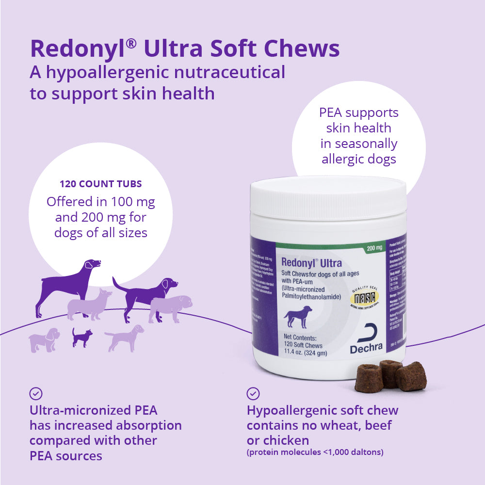 redonyl ultra soft chews for dogs, 200 mg, 120ct