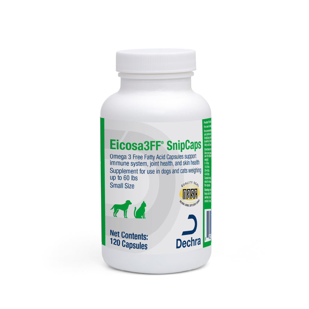 eicosa3ff snipcaps, small, <60lbs, 120 ct