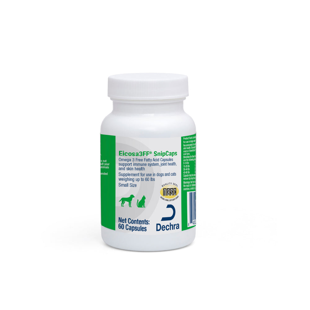 eicosa3ff snipcaps, small, <60lbs, 60 ct