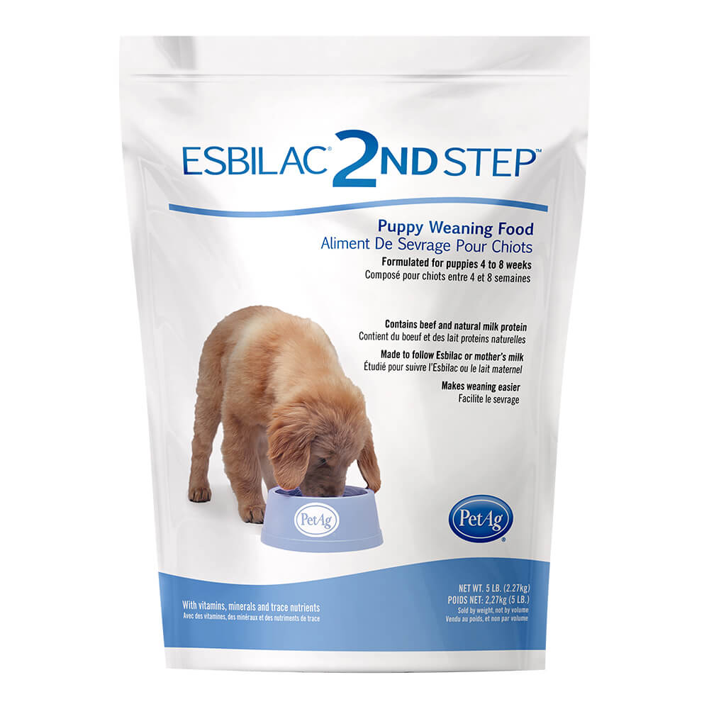 esbilac 2nd step puppy weaning food  5 lb bag