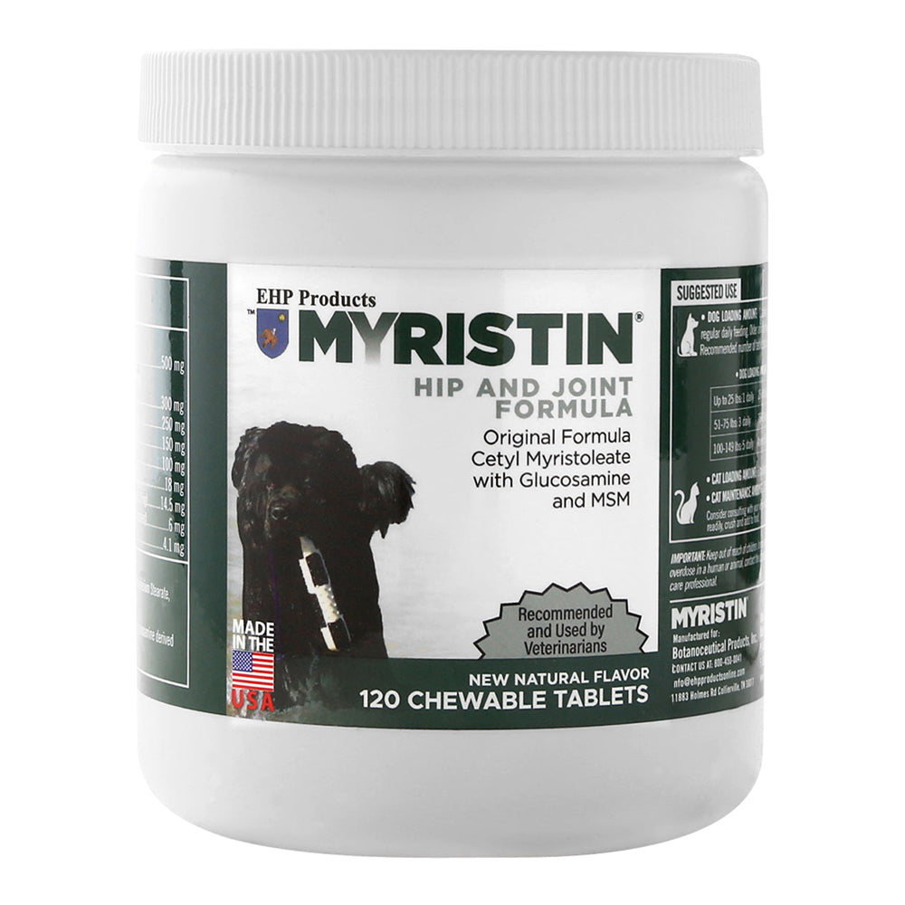 myristin special canine hip & joint formula  120 count