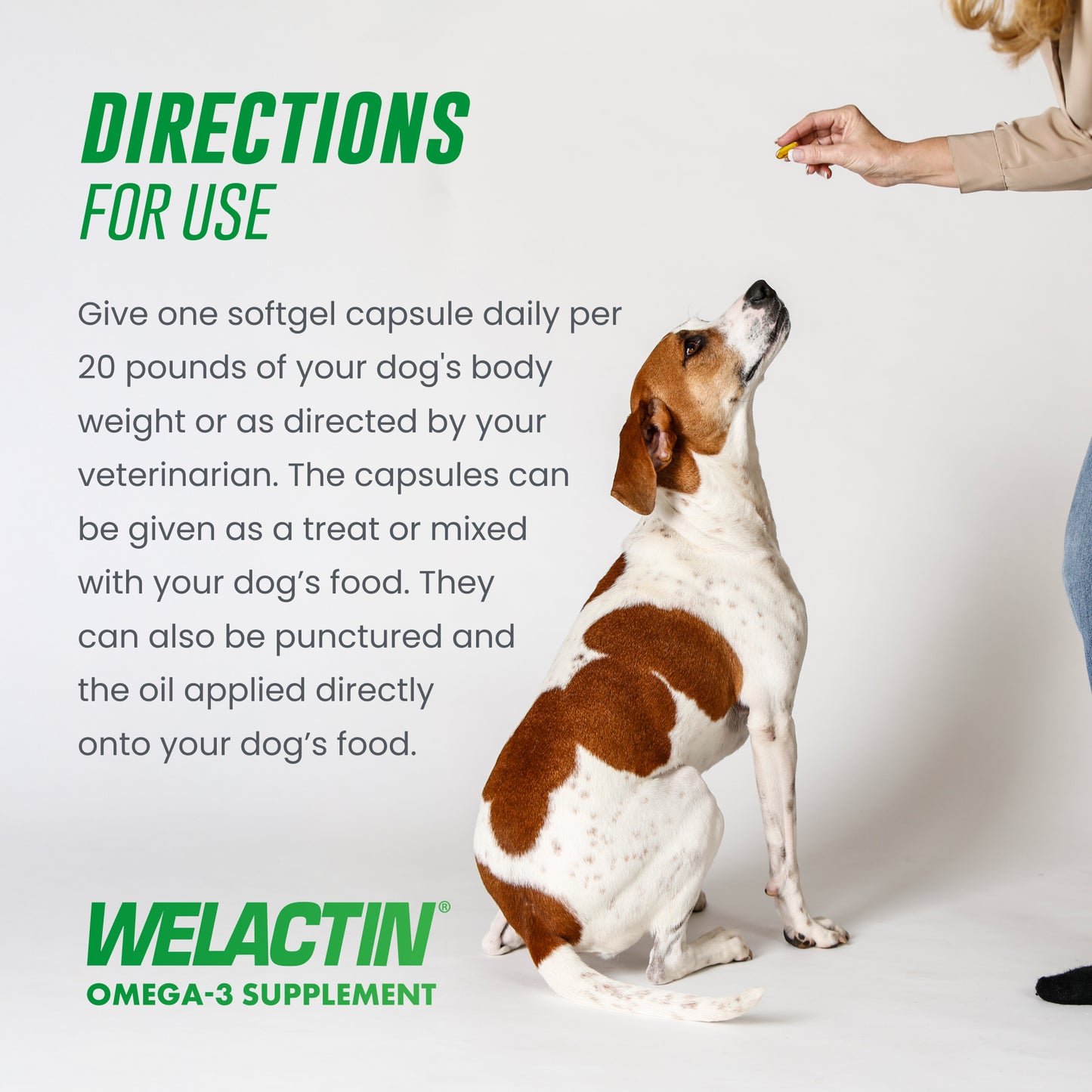 welactin canine softgels  120 count