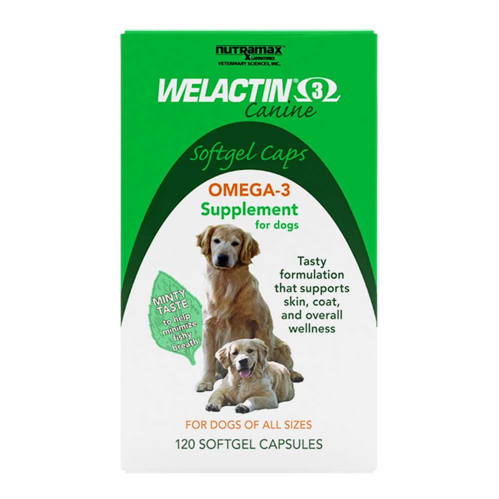 welactin canine softgels  120 count
