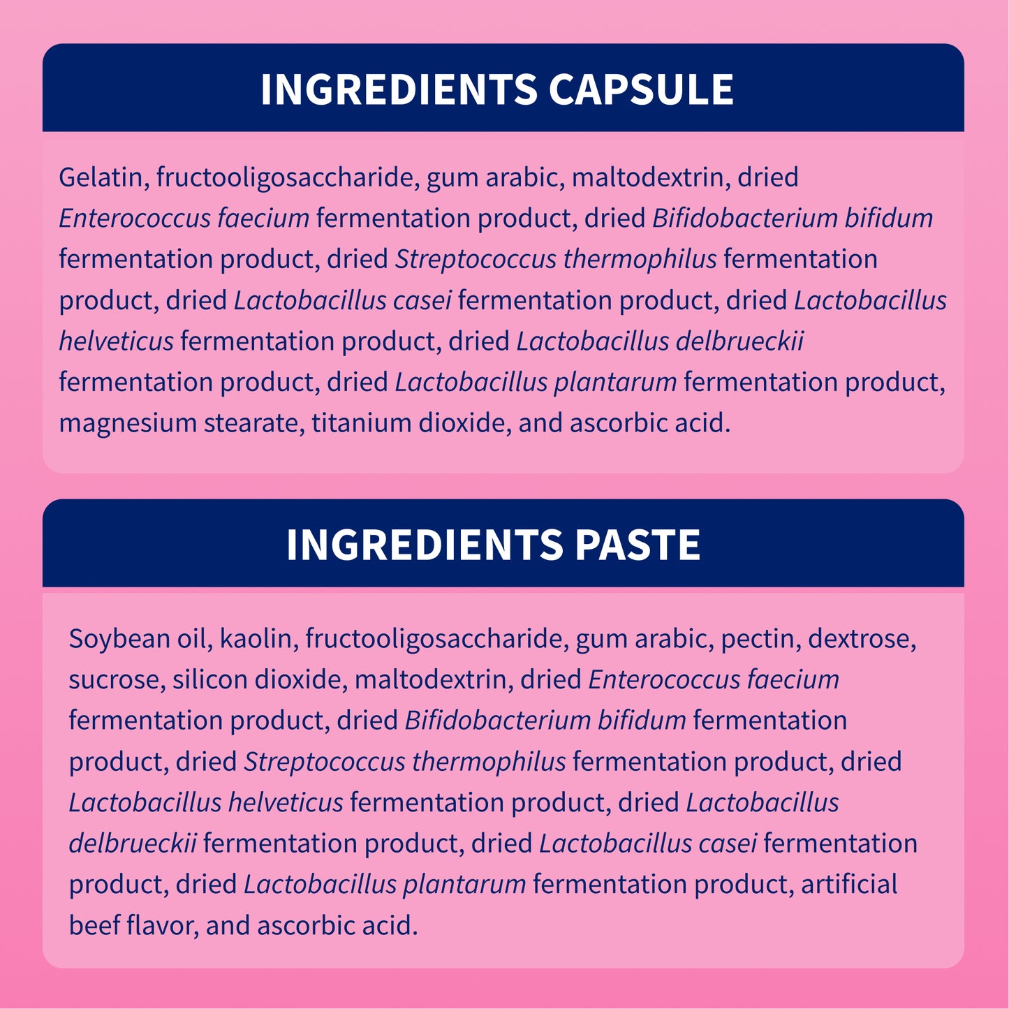 proviable-kp/dc kit for small dogs and cats, 15 ml paste/10 capsules