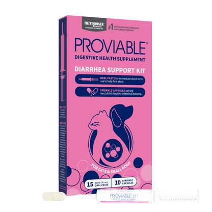 Proviable-KP/DC Kit for Small Dogs and Cats, 15 mL Paste/10 Capsules