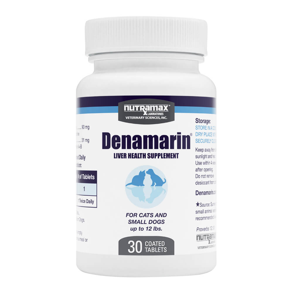 denamarin small dogs/ cats 90mg x 30 tablet bottle
