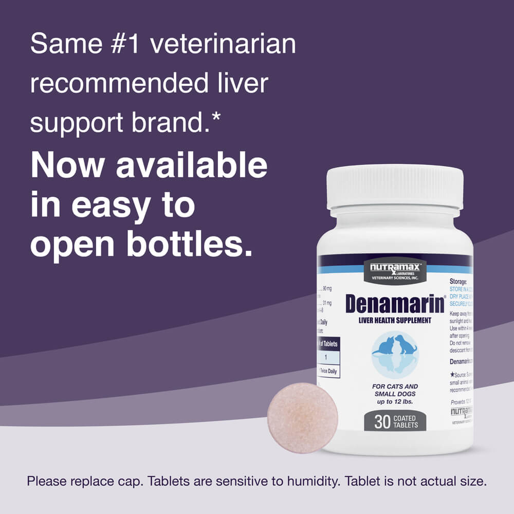 denamarin small dogs/ cats 90mg x 30 tablet bottle
