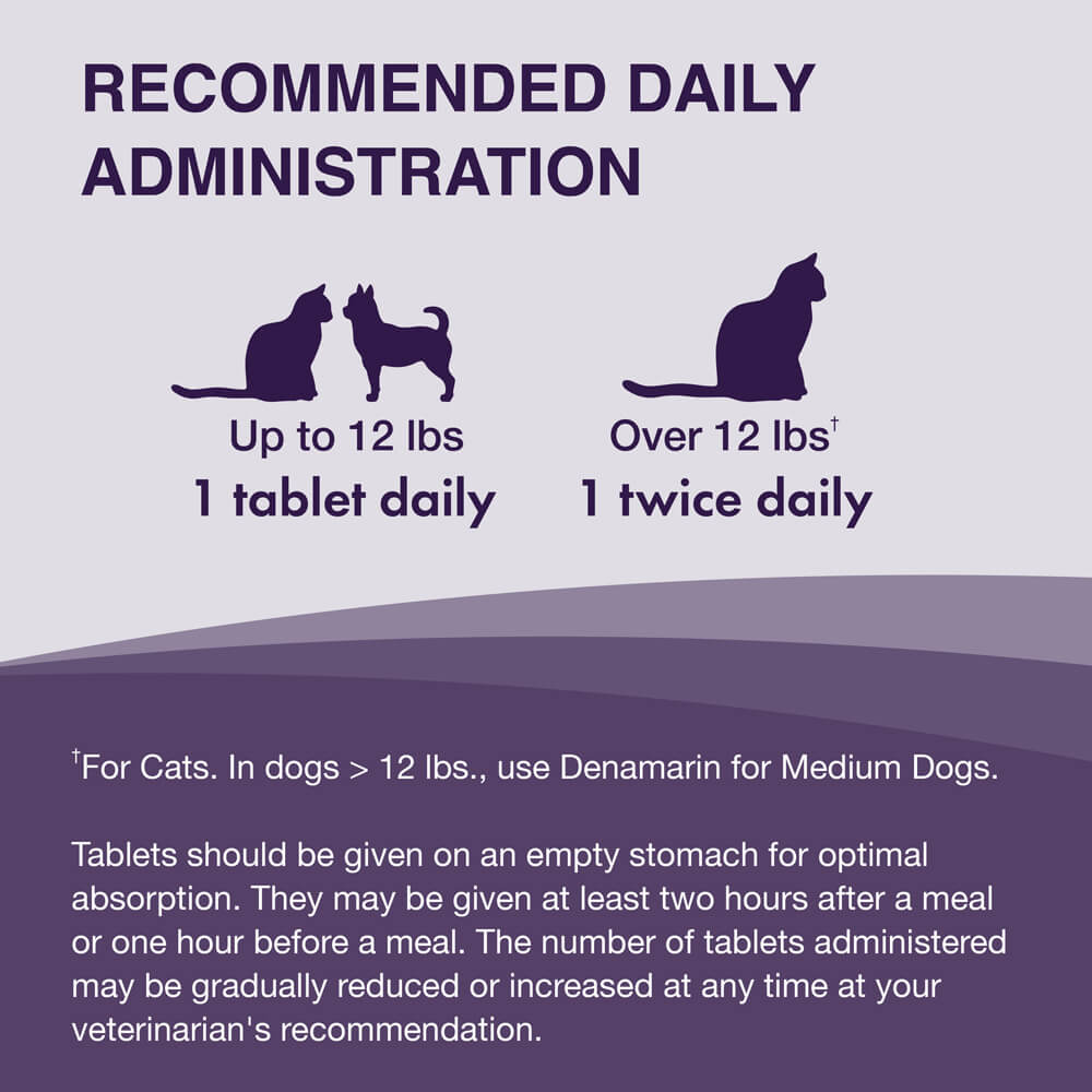 denamarin small dogs/ cats 90mg x 30 tablet bottle