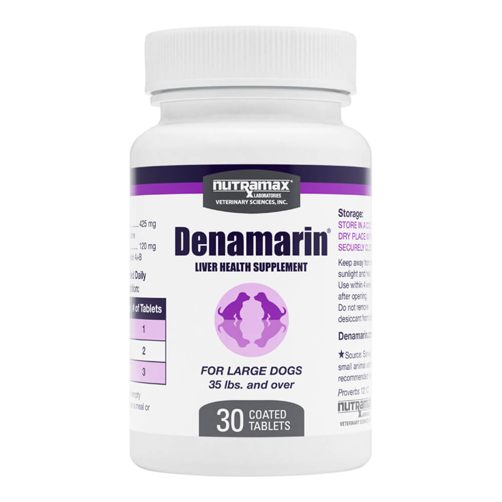 denamarin large dogs  425mg x 30 tablet bottle