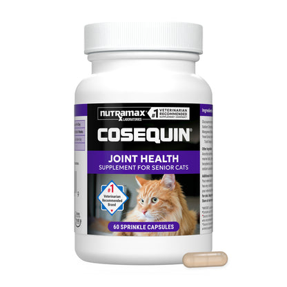 Cosequin Senior Joint Health Supplement for Cats, 60 Sprinkle Capsules