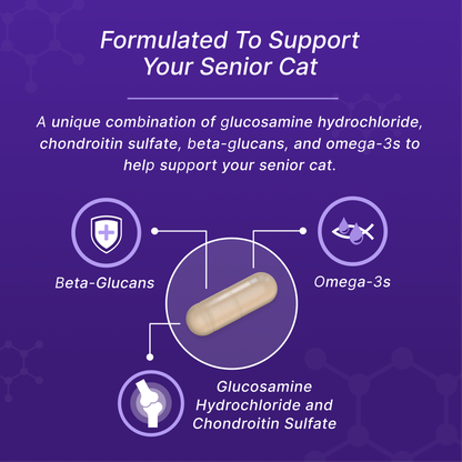 Cosequin Senior Joint Health Supplement for Cats, 60 Sprinkle Capsules