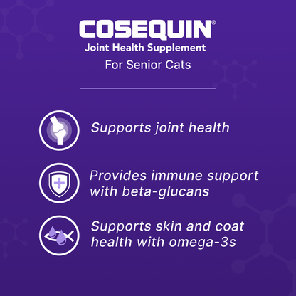 Cosequin Senior Joint Health Supplement for Cats, 60 Sprinkle Capsules