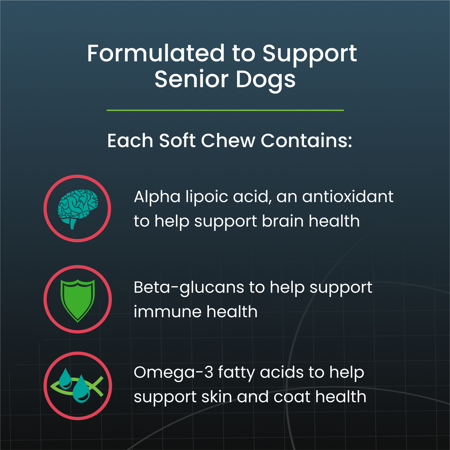 dasuquin senior joint health supplement for small to medium dogs, 84 soft chews
