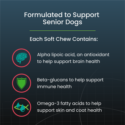 Dasuquin Senior Joint Health Supplement for Small to Medium Dogs, 84 Soft Chews