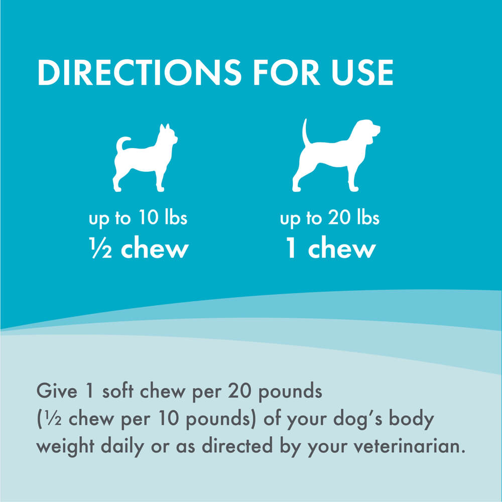 welactin daily omega-3 supplement for dogs, 60 soft chews