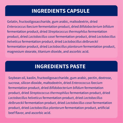 Proviable-KP/DC Kit for Medium and Large Dogs, 30 mL Paste/10 Capsules