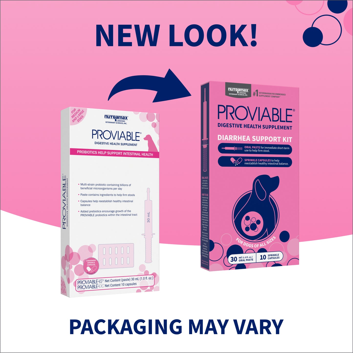 proviable-kp/dc kit for medium and large dogs, 30 ml paste/10 capsules