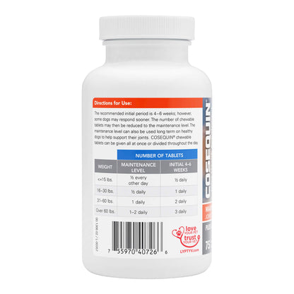 Cosequin DS plus MSM plus HA Chewable Tab   75 Count