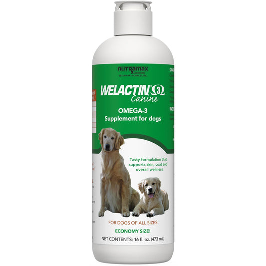 Welactin Natural Omega-3 Supplement for Dogs  16 fl oz
