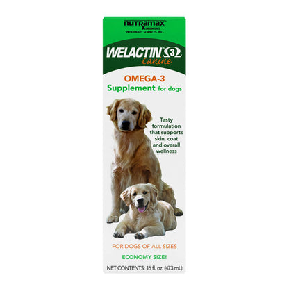 Welactin Natural Omega-3 Supplement for Dogs  16 fl oz