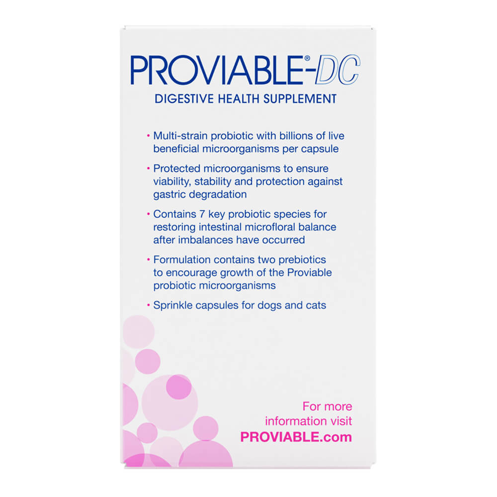 proviable-dc for dogs and cats  80 capsules