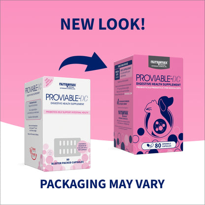 Proviable-DC for Dogs and Cats  80 Capsules