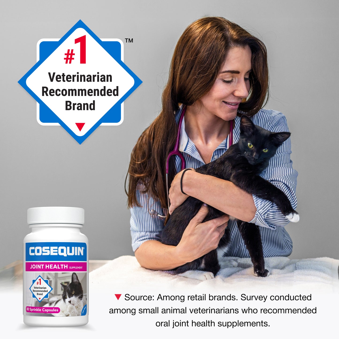 cosequin for cats  80 sprinkle capsules