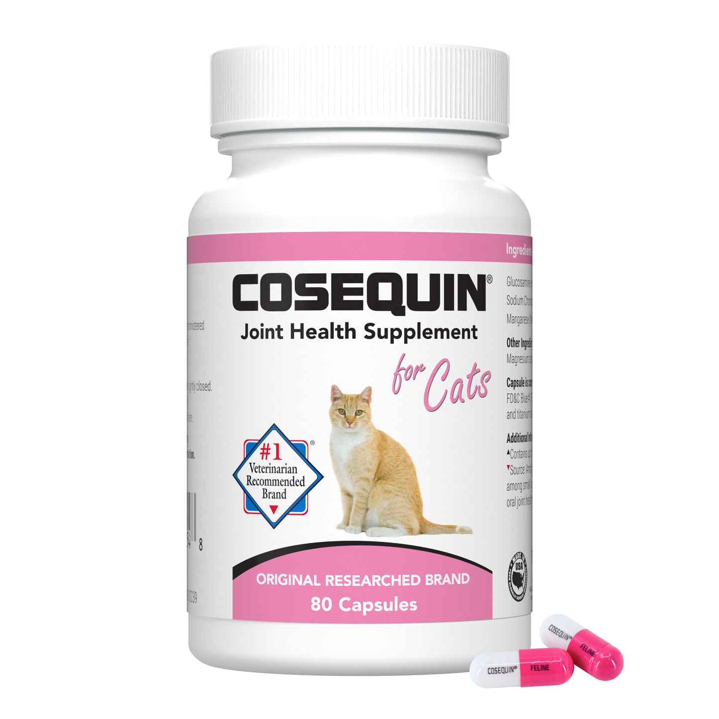 cosequin for cats  80 sprinkle capsules