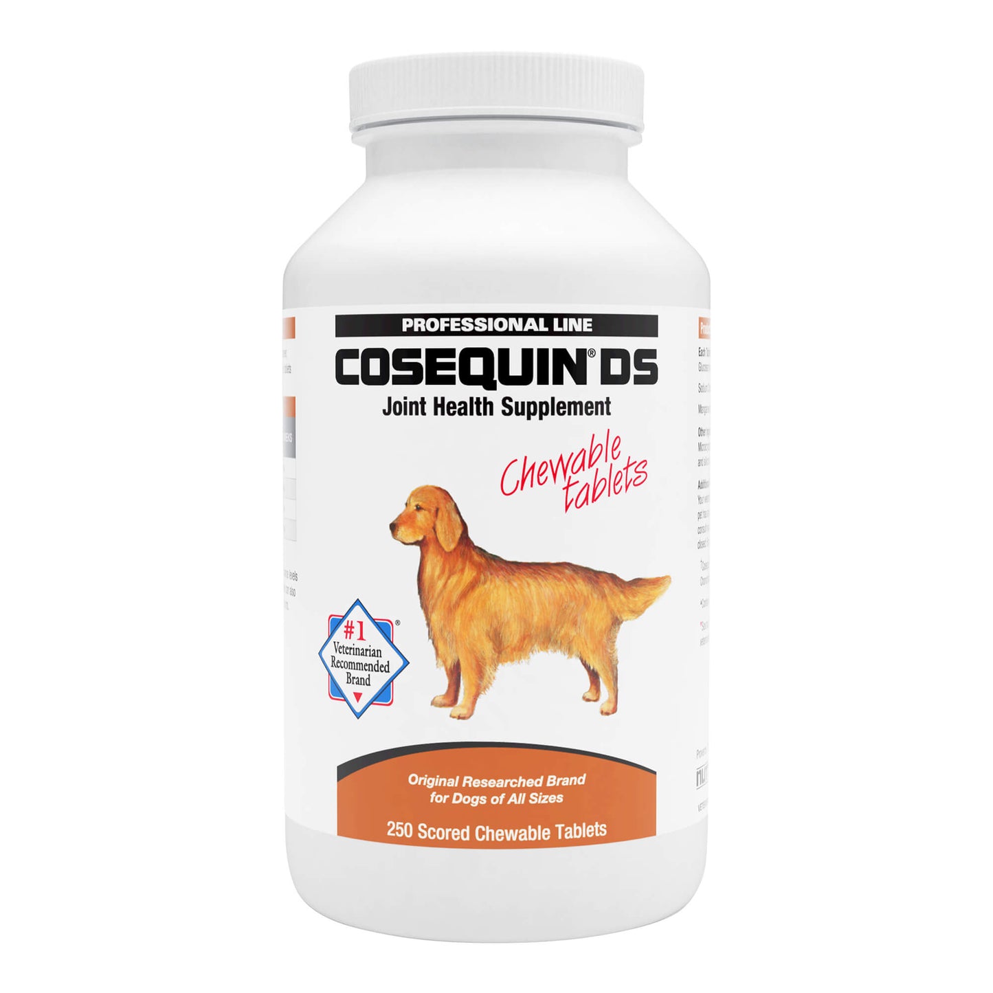 cosequin ds chewable tablets with glucosamine & chondroitin 250ct
