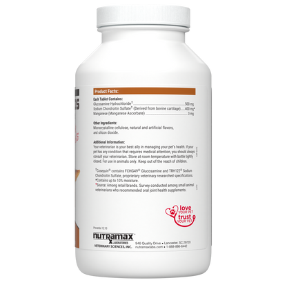 Cosequin DS Chewable Tablets with Glucosamine & Chondroitin 250ct