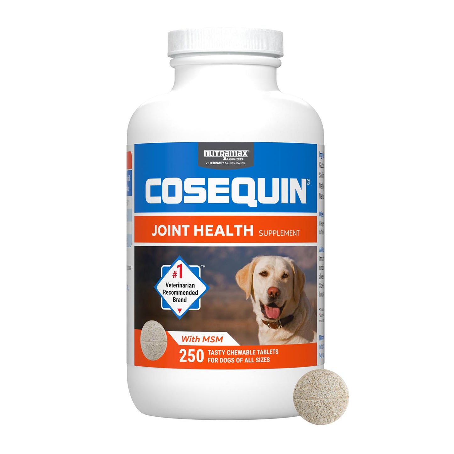 cosequin maximum strength plus msm  250 chewable tabs
