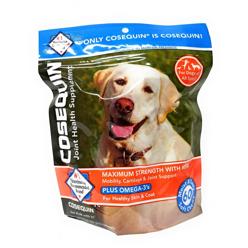 cosequin ds plus msm for dogs  60 soft chews