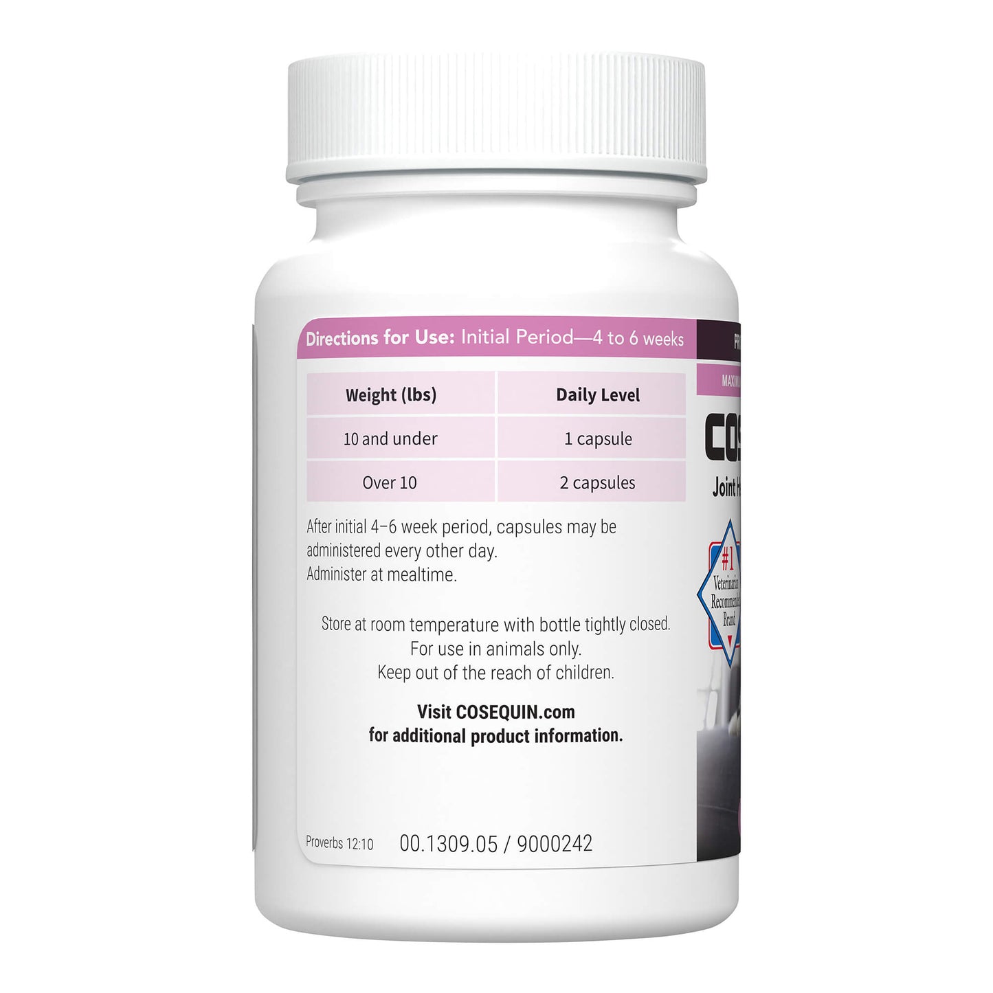 cosequin for cats  60 count capsule  professional