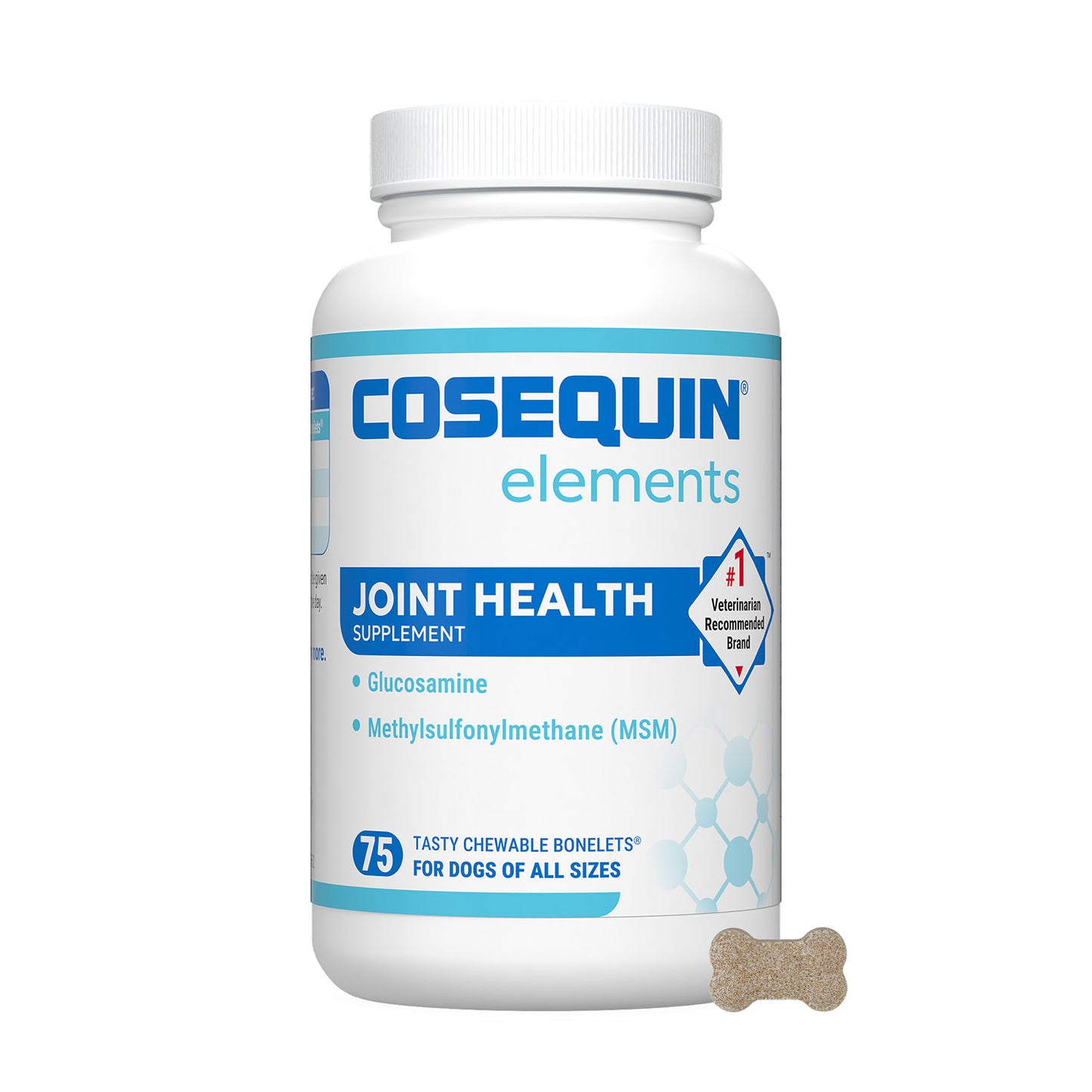 cosequin joint health supplement for dogs  75 chewable tablets
