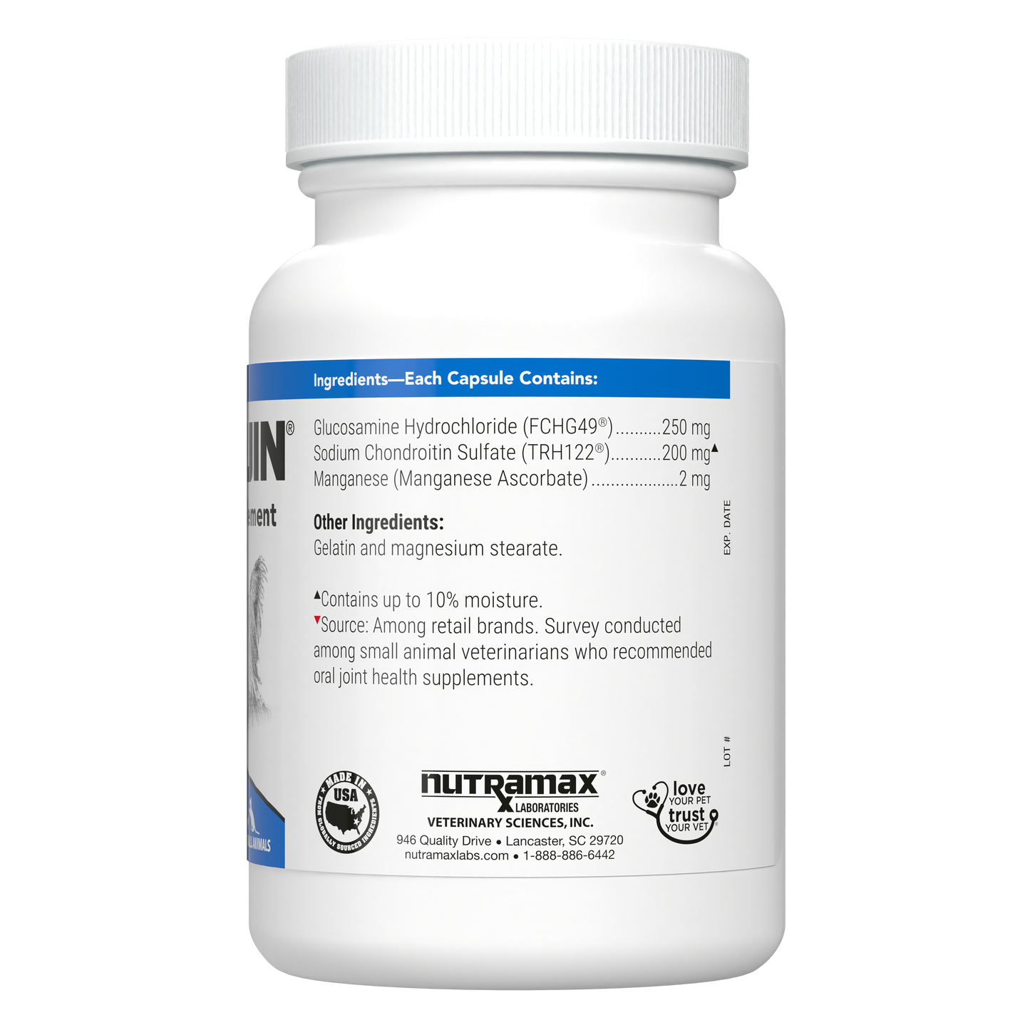 cosequin regular strength  for small animals  132 sprinkle capsules