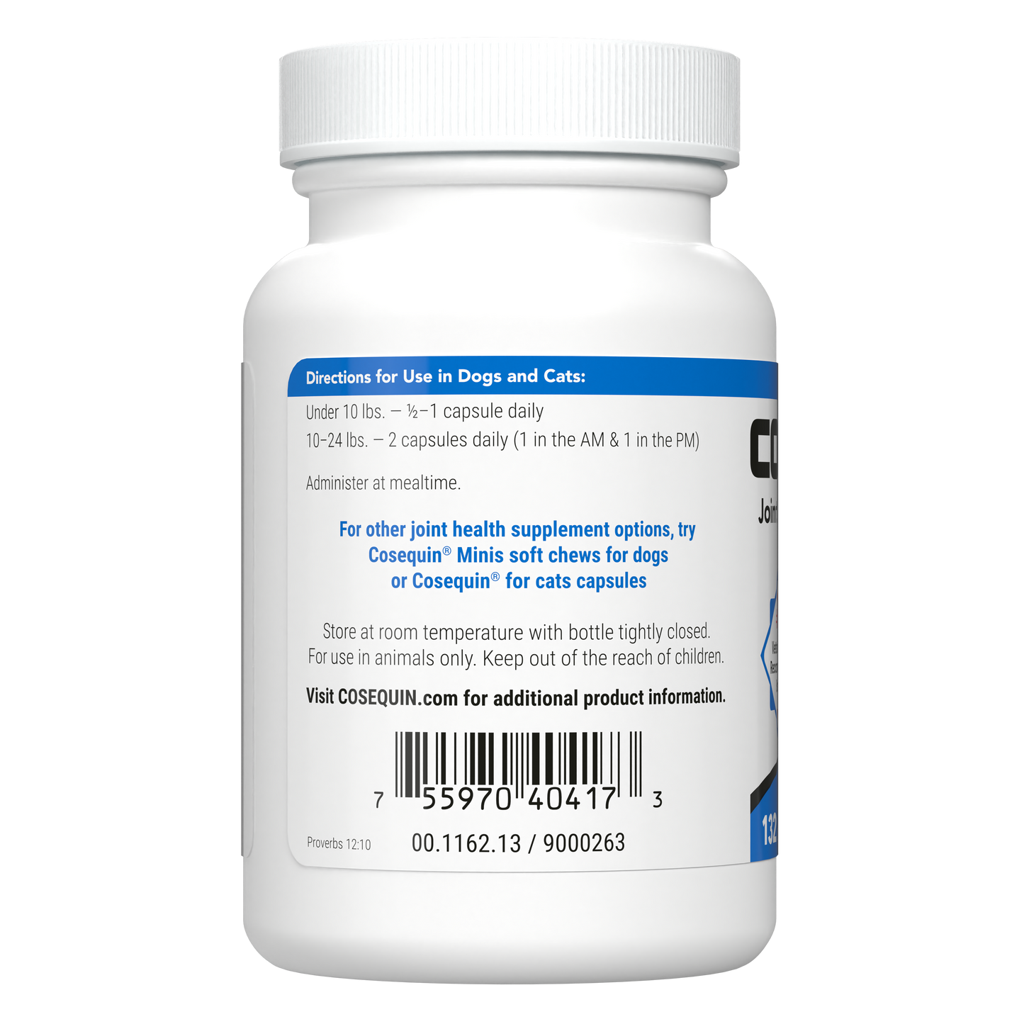 cosequin regular strength  for small animals  132 sprinkle capsules