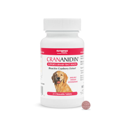 Crananidin for Dogs  75 Chewable Tablets