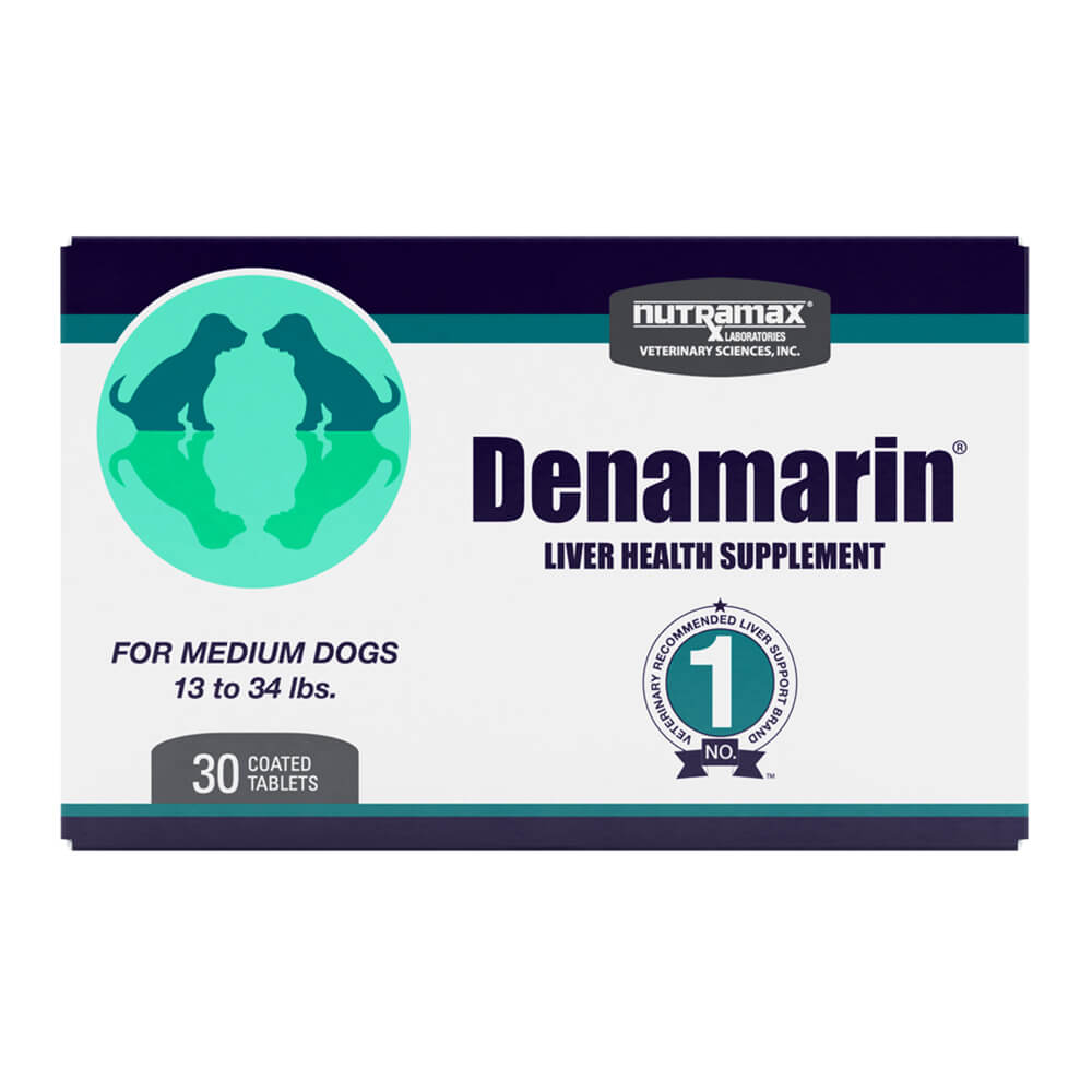 denamarin for dogs  13 to 34 lbs.  225mg  30 tablets